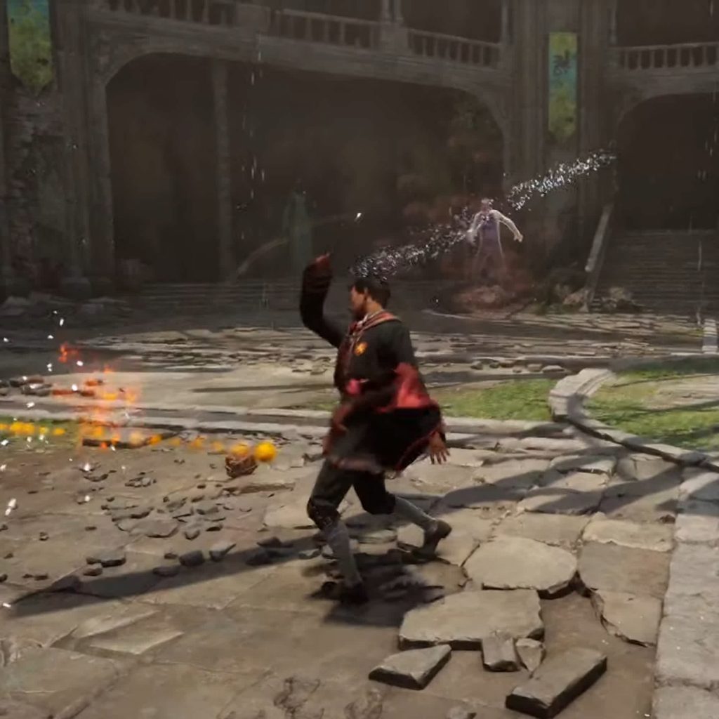 Combat in Hogwarts Legacy.