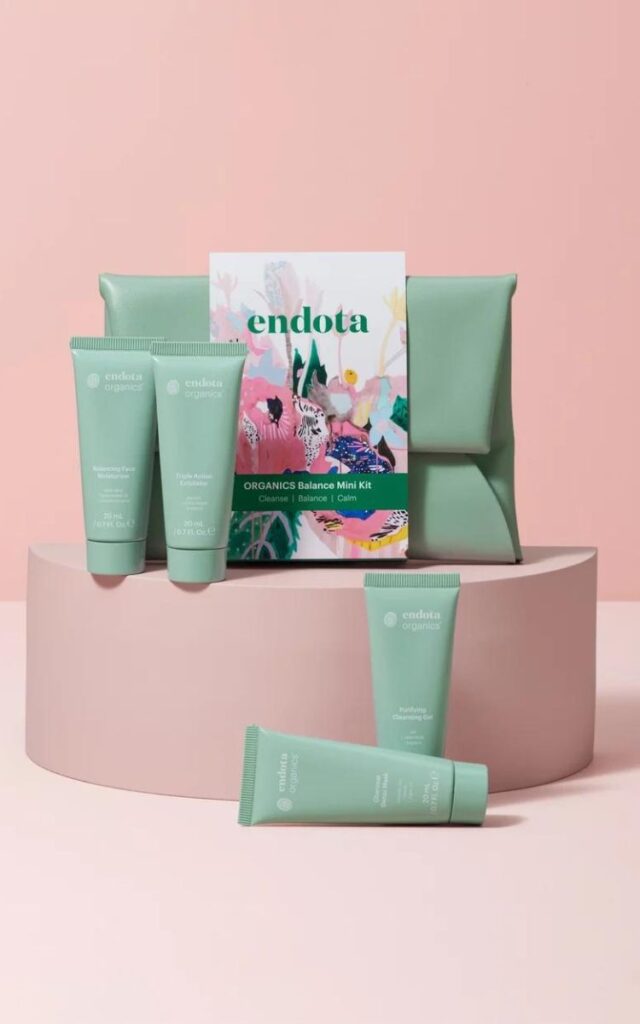Endota, Organics Balancing Mini Kit, ($50) 