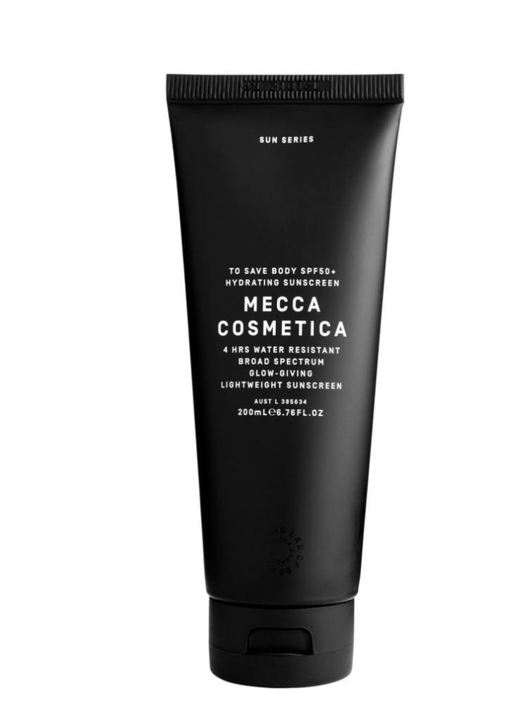 Best Sunscreens: Mecca Cosmetica, To Save Body SPF50+ ($40)