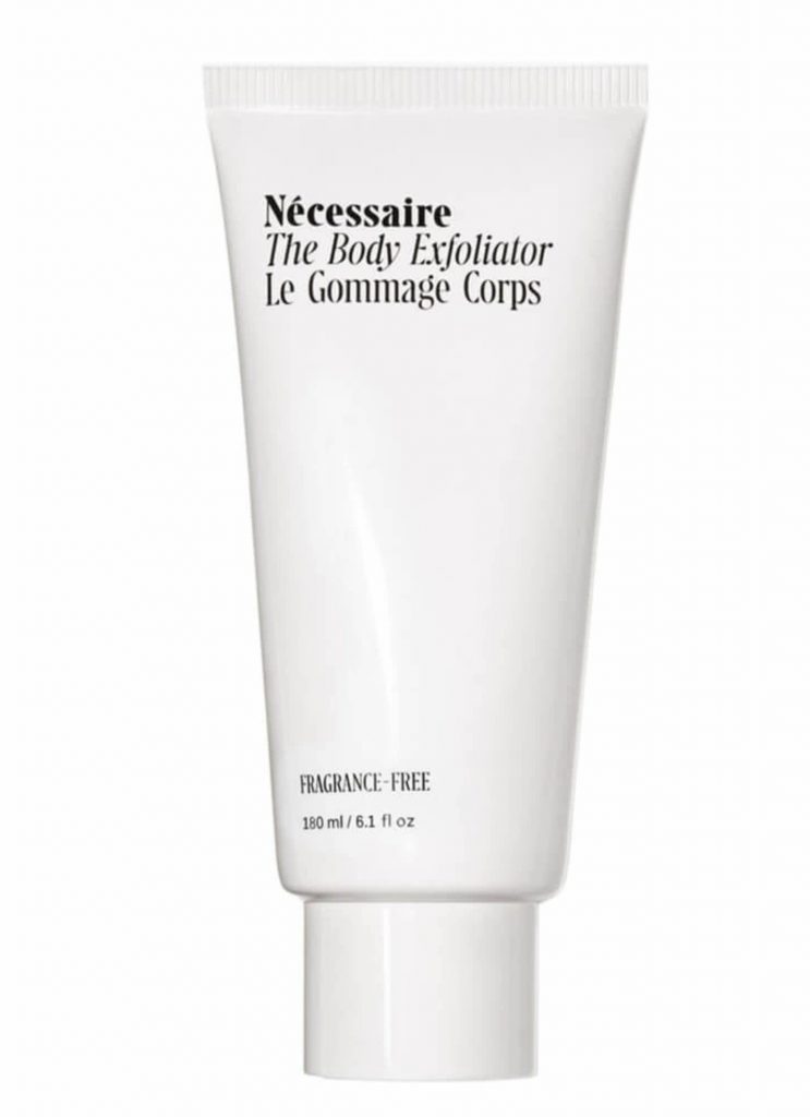 Necessaire, The Body Exfoliator will give you polished pins