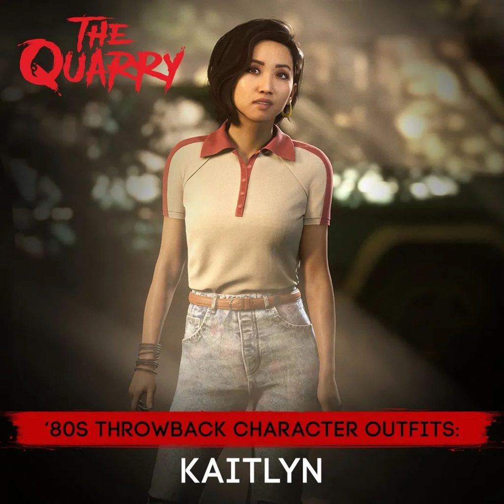 '80s Outfit for Kaitlyn in The Quarry.