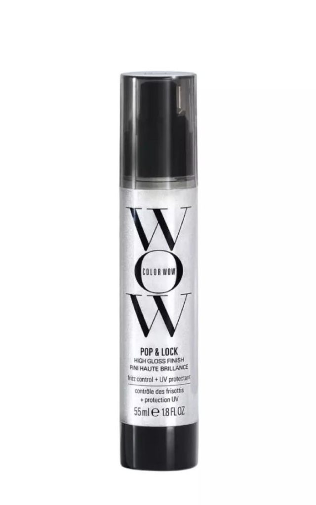 Best wet look hair products: Color Wow, Pop & Lock High Gloss Serum ($42) 