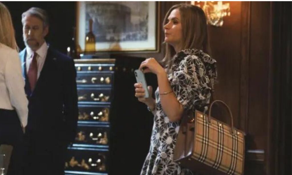 Greg's dates "ludicrously capacious bag" 