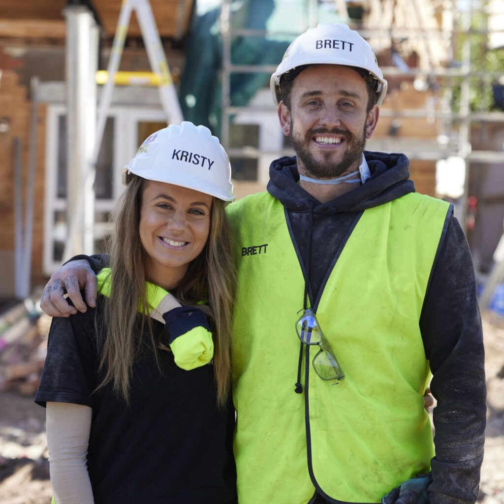 Kristy and Brett on The Block 2023